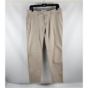 Brax Pants Feel Good Frederic Mens 33x30 Slim Fit Beige